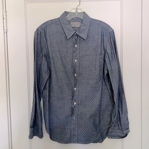 Cadet NYC polka dot denim shirt